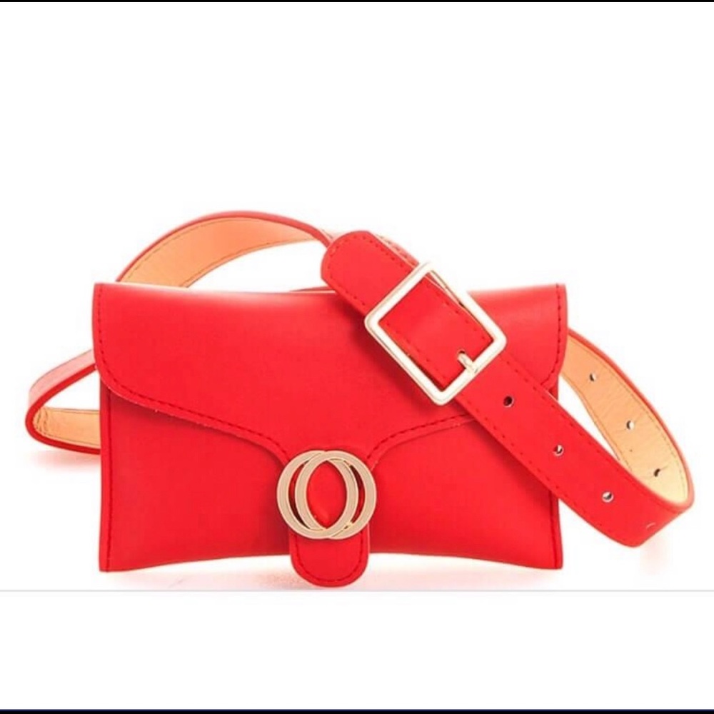 Red Fanny Pack